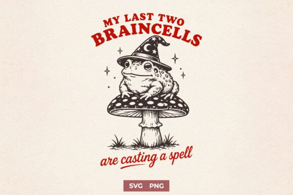 Funny Wizard Frog PNG for Sublimation – A Playful Graphic for Crafts