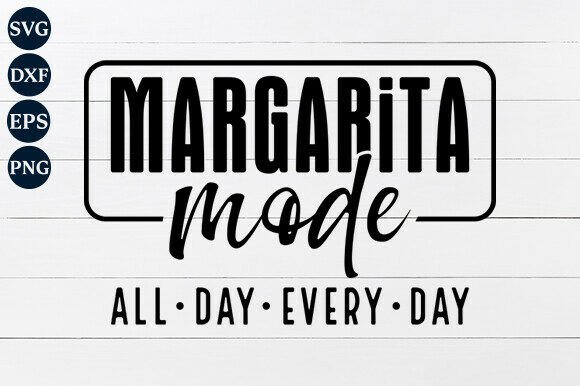 Margarita Mode SVG PNG