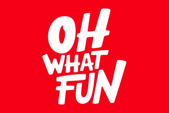 Oh What Fun Svg for Christmas Party Graphics