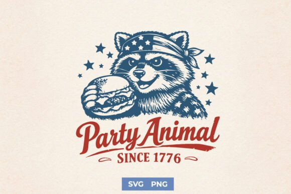 Patriotic Graphics for Crafts and Local Business Branding