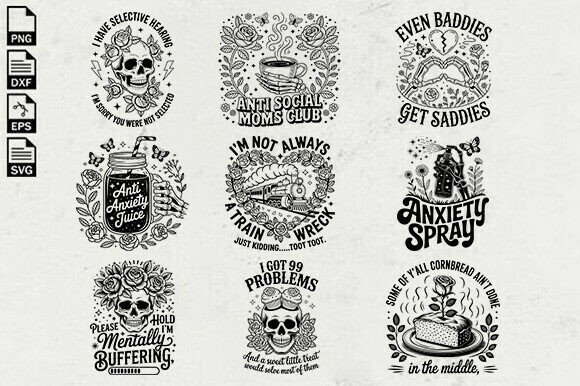 Snarky Skull Svg Bundle Review for Embroidery Projects