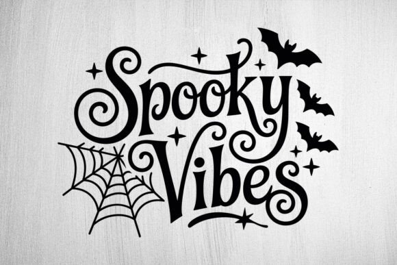 Spooky Vibes Graphics for Seasonal Branding