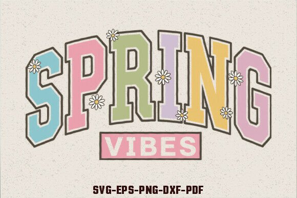 Spring Vibes SVG Bunny Easter SVG for Crafts and Graphics