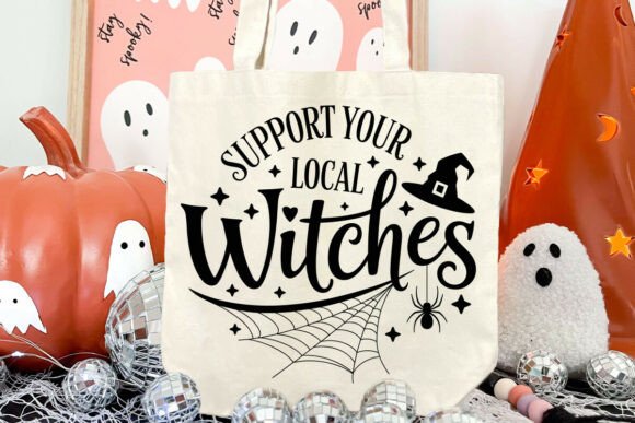 Support Your Local Witches Svg for Crafts and Graphics